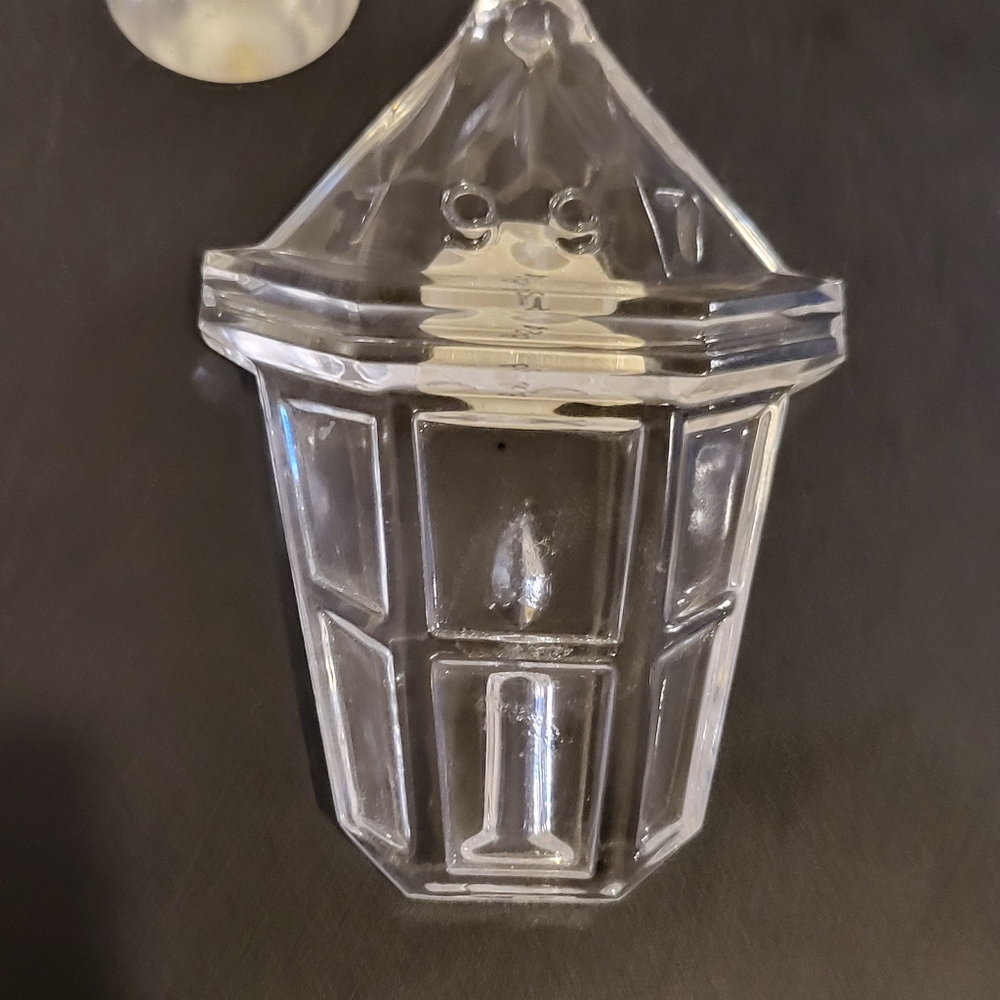 Waterford Crystal Candle in a Candle Holder Ornament 1997 - Picture 1 of 9